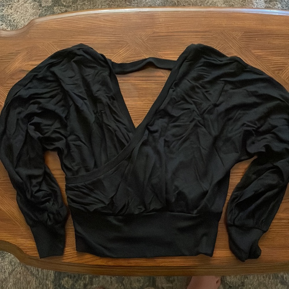 Express open back crop sweater - Picture 3 of 3